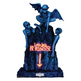 Cardboard People Here Lies Betelgeuse Headstone Life Size Cardboard Cutout Standup - Beetlejuice Beetlejuice (2024 Film)