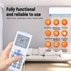 YKR-P/001E New Replace AC Remote Controller Compatible with AUX/York Mini