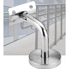 YouYuer 4pcs Handrail Stainless Steel Handrail Support Handrail Support Handrail
