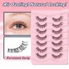 Natural Eyelashes Cat Eye Lashes 14MM Strip Lashes 3D Volume