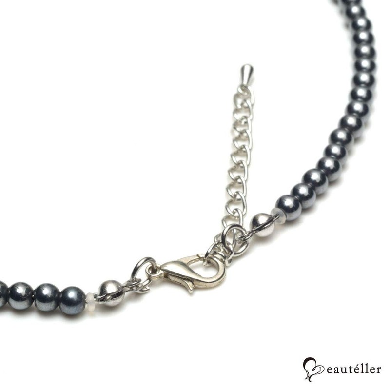Beautéller Terahertz Necklace, 0.2 inch (4 mm), Neck Circumference Approx.