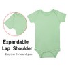 GUISBY Short Sleeve Baby Bodysuit, Short Sleeve Bodysuit for Baby
