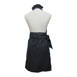 TO89 Cute Fashionable Women's Frill Apron Black