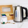 Kenmore 1.7L Cordless Electric Kettle w/ 6 Temperature Pre-Sets, Stainless