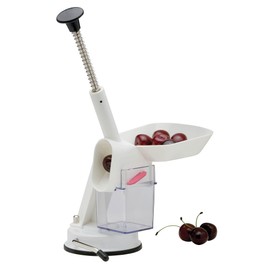 Mrs. Anderson’s Baking Deluxe Cherry Pitter with Suction Base, BPA Free, 11-Inches x 7.5-Inches x 4.5-Inches