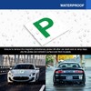 ARVO Magnetic P Plates for Cars - Pack of 2