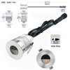 CNBRIGHTER LED In-Ground Well Light - Half-Moon, 12V-24V DC, IP67