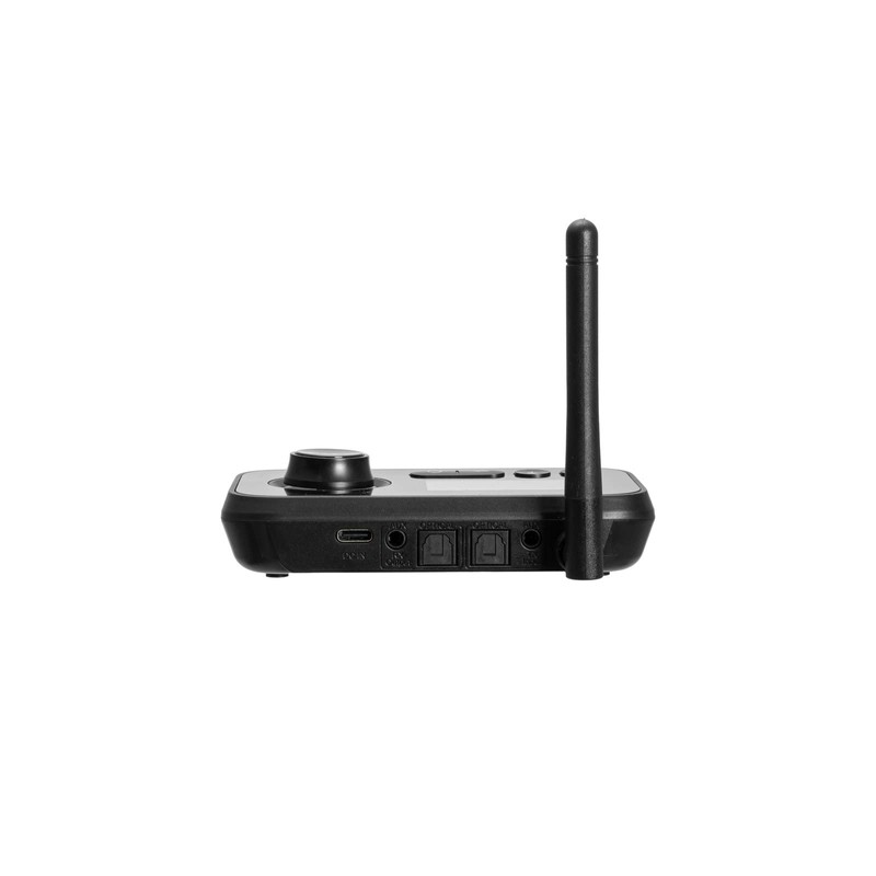 OMNITRONIC BDT-5.0 Bluetooth 5.0 Transceiver | 3-in-1-Bluetooth-Audioadapter mit Sender-, Empfänger-