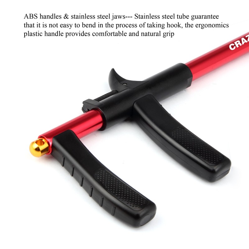 Crazy Shark Hook Remover Aluminum Fish Hook Remover Extractor 9.6in