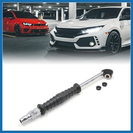 A ABSOPRO 27 cm Length Stainless Steel Dual Head Car Tyre Air Chuck Inflator Pressure Gauge DE Item Replacement