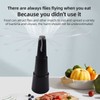 Fly Deterrent Fan for Outside Inside Rechargeable Telescopic Fly Deterrent