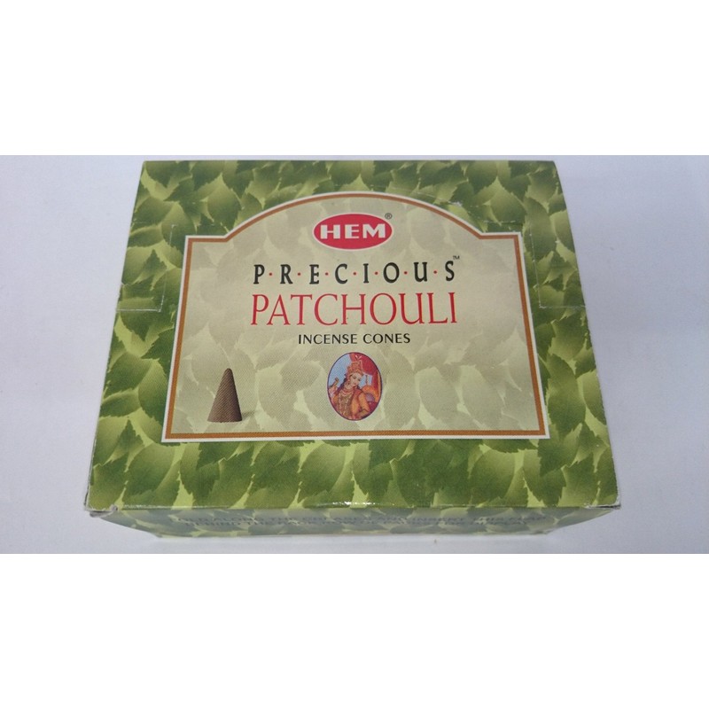 HEM Incense, Patchouli, Cone Type, 1 Case (1 Box of