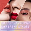 18PCS Mini Lipstick Set,Multi Colored Ultra Matte Lipstick,Magic Glitter Cute