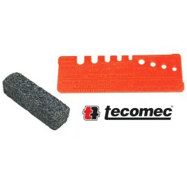 Tecomec Dressing Brick and Wheel Template Gauge Profile Tool Oregon Grinder DB-2