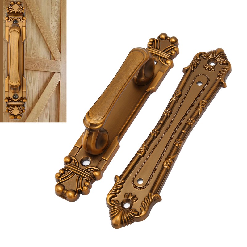 Sliding Barn Door Handles Large Rustic Dual Side Design for