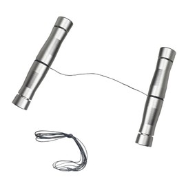 BWBWND Emblem Removal Tool, Aluminum Alloy Car Surface Logo Plate Line Remover with PE Cables, Vinyl Wraps Emblem Line Removal Tool for Vehicle Wrapping Film Installation