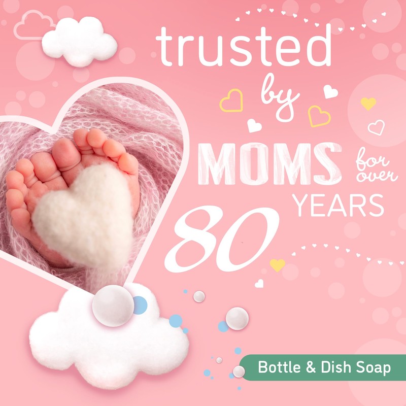 Dreft Bottle and Dish Soap | Made to Clean Baby