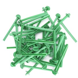 Kuuleyn 50pcs Perches for Small Bird Cages Plastic Holder Stick,Bird Cage Bird Perches Canary Finch Budgie Cagetanding Bar Cage Accessory