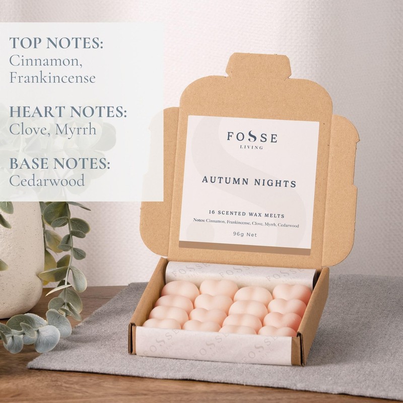 Autumn Nights Strong Scented Wax Melts 16 Pack - Autumn