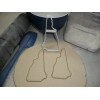 AJT NEW HAMPSHIRE STATE OUTLINE GRANITE COOKIE CUTTER MADE IN