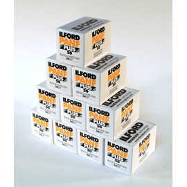Ilford PanF+, 135mm 36 exposures 10 rolls