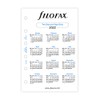 Filofax Pocket 2 Days on One Page (Multilingual) 2022, 22-68223
