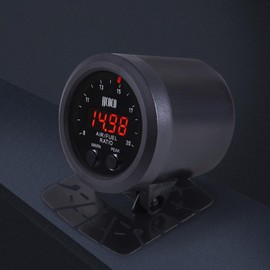 ZHSYMX Universal Digital Wideband Air/Fuel Ratio AFR Gauge Kit - 2-1/16"(52mm) with Sensor and Controller Box-Wideband UEGO AFR O2 Oxygen Sensor Controller Gauge