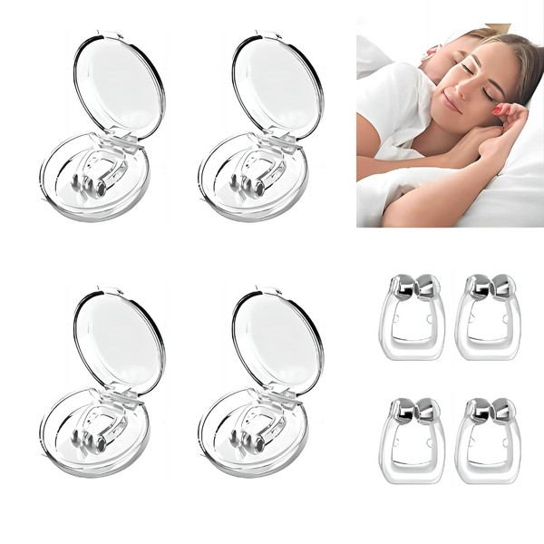 Anti Snoring Devices, Snore Stopper with Adjustable Magnet, Silicone Nose
