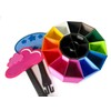 KAJAWIS Rotating Organiser for Colouring Pencils, Desk Organiser for Children,