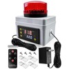 12V 120DB Loud Freezer Alarm with LED Flash, Remote Control