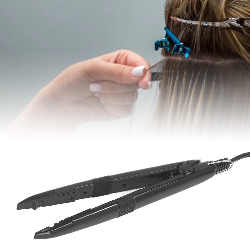 Hair Extension Iron Kit with Temperature Control Stable Heating Hair