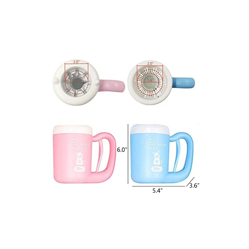 Creation Core Portable Dog Paw Washer Cup Pet Paw Cleaner