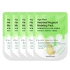 Diatomaceous Earth Disposable Modeling Pack Pouch Houttuynia Cordata Mugwort 28g 5 Packs / 규조토 일회용 모델링팩 파우치 어성초 쑥 28g 5개입