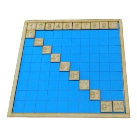 Tablero Del 100 Material Tipo Montessori                                                                                                              