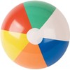 PMS Inflatable Multi-Coloured Shiny Beach Ball – 20 Inch Inflatable
