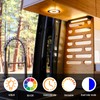 Obeaming 2 x 12V LED Panel Ceiling Light Campervan 120mm