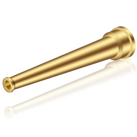 3/4 GHT Brass Garden Water Hose Spray Nozzle, 6 Inch High Pressure Water Hose Jet Nozzle Sprayer Sweeper for Cleaning Clutter, Roads, Yard, Vehicles, Deck, 7 GPM 80 PSI