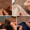 Premium Curved Leather Needles Kit - Assorted Sharp Needles (4