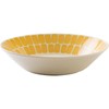 Minoru Pottery Amis 225 Deep Plate, Yellow