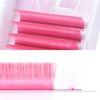 ALLOVE Coloured Eyelash Extension Super Easy Fan Pink Volume Lash