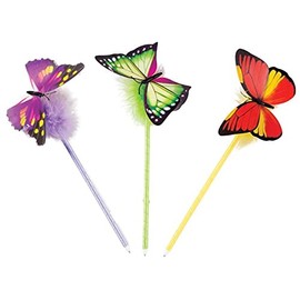 ToyPlaya Flutter-Fly Springy Pens (12x pcs)