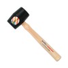 31121 18-OZ. DEADHEAD RUBBER MALLET W/WOOD HAND