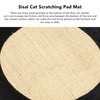 Natural Sisal Cat Scratching Board Horizontal Cat Floor Scratching Pad
