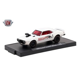 M2 1:64 R46 1968 Pontiac Firebird 400 H.O. Thumper Classic Muscle Car Design with Auto-Driving Feature