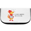 Mr. & Mrs. Panda Cosmetic Bag Fox Singer, White, Hand