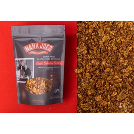 Nana Joes Granola Paleo Series | Orange, Almond Butter & Pecan | Handmade Gluten-Free, Vegan, Healthy, Plant-Based, Organic, Sugar-Free, Grain-Free | Superfood for Breakfast, Lunch, Dinner (6 Pack)