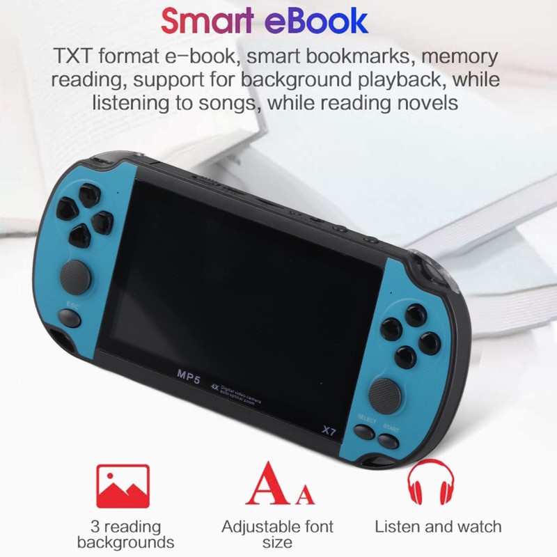 4.3 Inch HD Handheld Game Console Dual Joystick