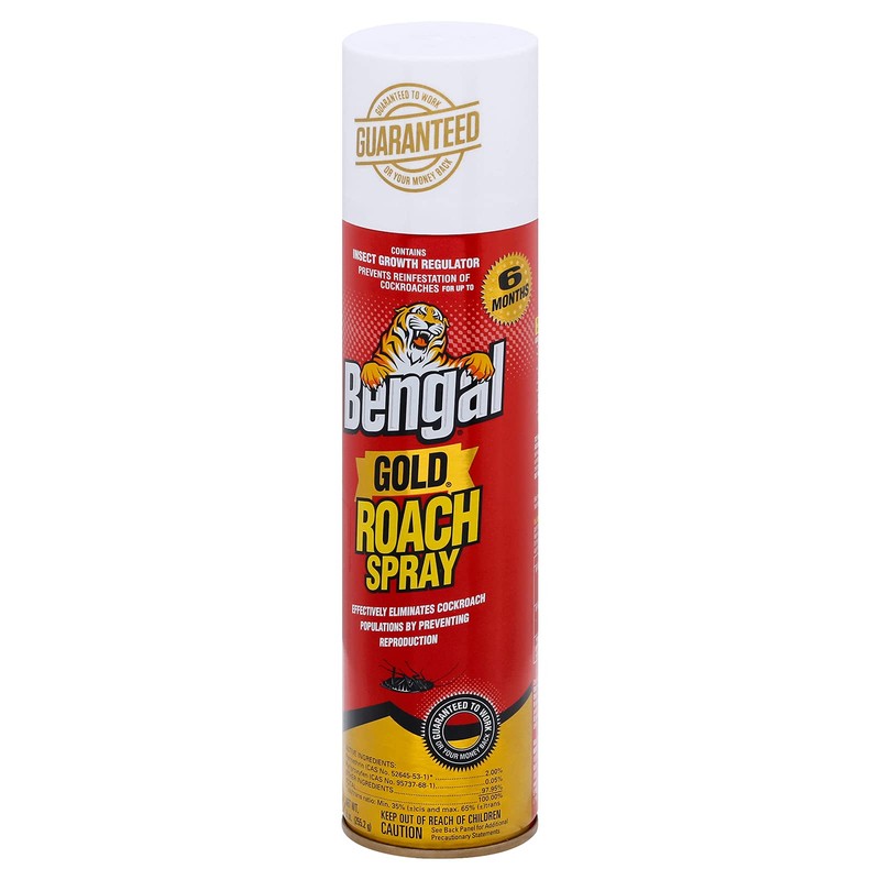 Bengal Gold Roach Spray – Bug Spray for 6 Months