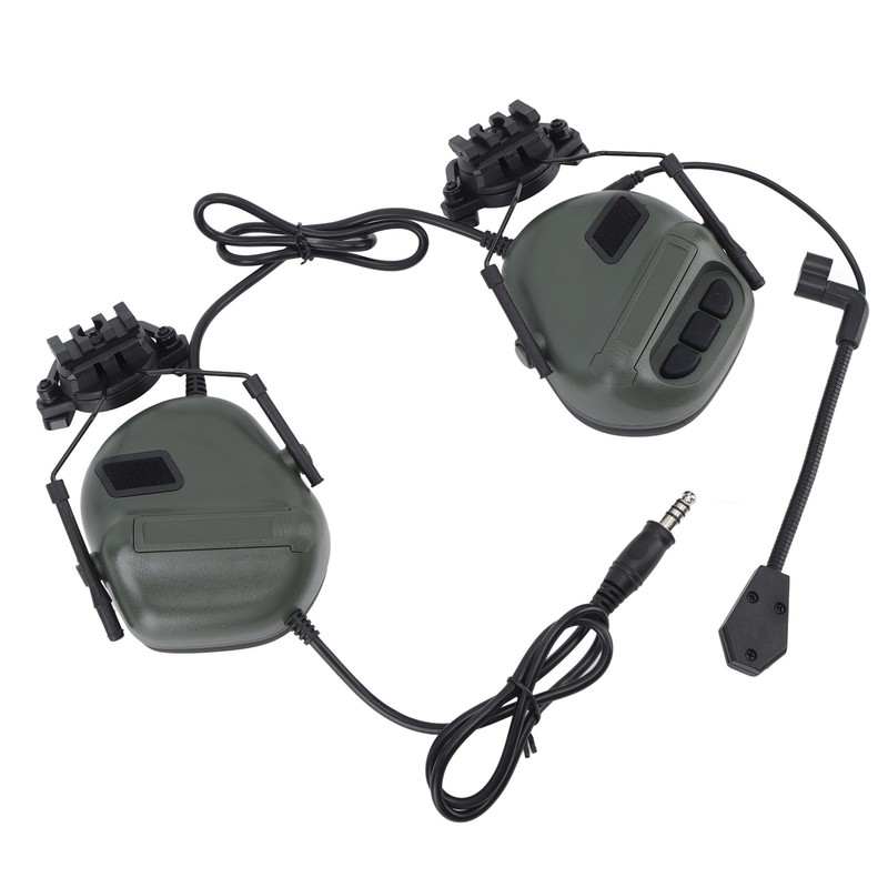 Shooting Headset Shooting Earmuffs Ear Hearing Protection Headphones Sound Amplification