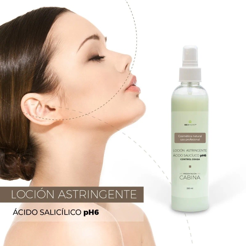 Loción Astringente Ácido Salicílico Antiacné 125 Ml Beohemp